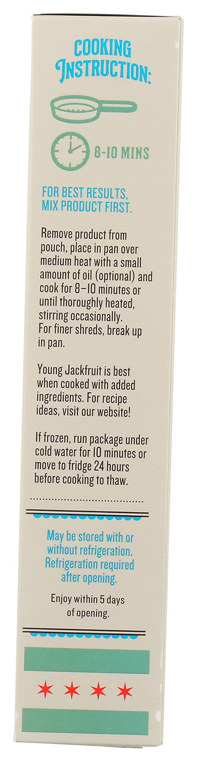 Uptons Naturals Jackfruit - 10.6 oz boxes (Pack of 10) (Original)