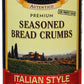 Alessi Premium Italian Style Seasoned Bread Crumbs, 15 Ounces (Pack of 6)