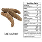 DABC OAK LAND Alaska Red Sea Cucumber, Grade AAAA, 16 oz, Sun Dried, Nutritious, Rich in Protein, Vitamins & Minerals, Medium Gift Bag