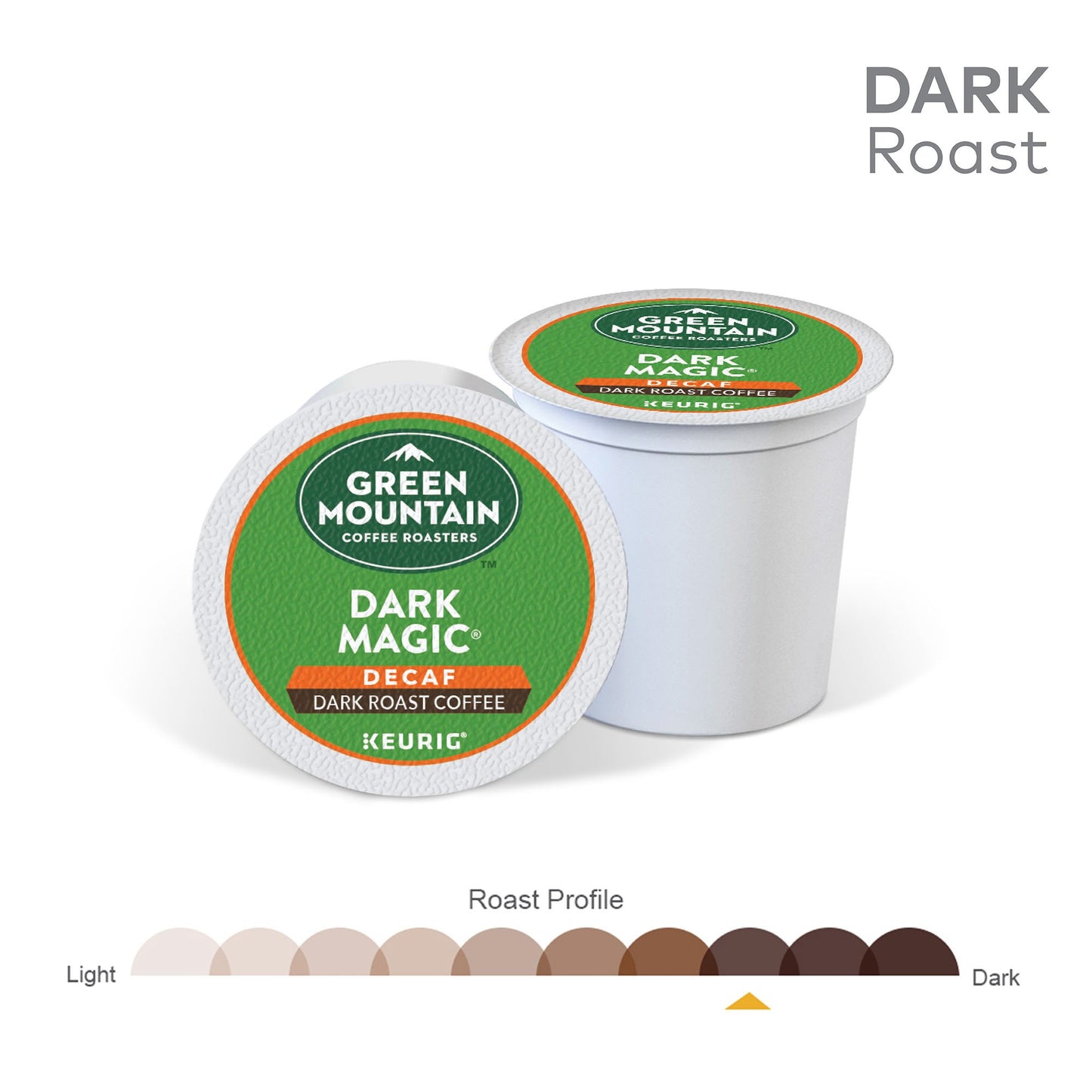 Green Mountain Coffee Dark Magic Decaf K-Cups, 12 Count, Pack of 1