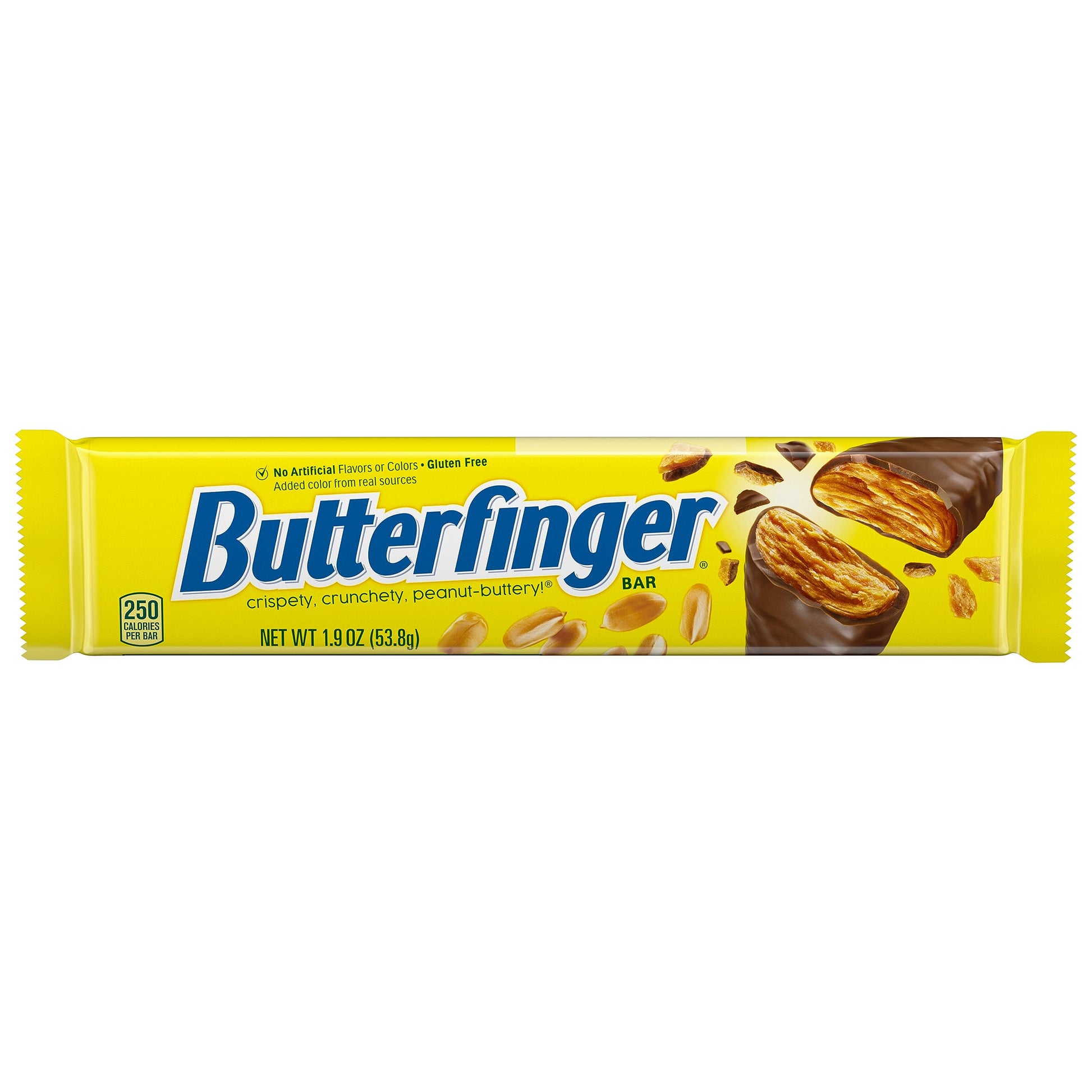 Butterfinger Chocolate Single Candy Bars, 1.9 Ounce