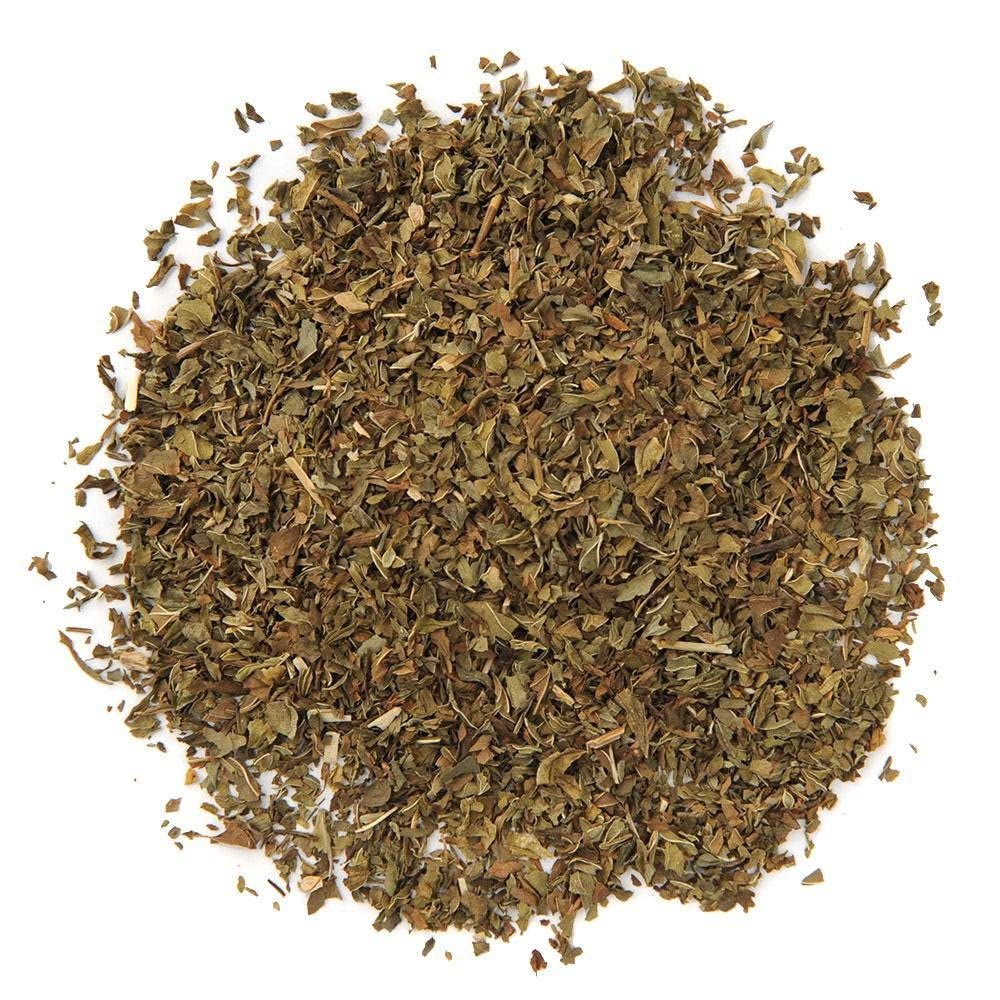 Organic Positively Tea Company Spearmint Leaf Herbal Tea Loose Leaf 16 Ounce