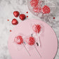 Alberts Heart Shaped Lollipops, Strawberry Flavored, Individually Wrapped, 14 Count, 6 Ounces