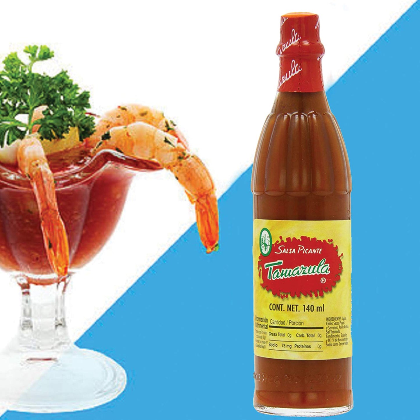 ValentinA Tamazula Red Hot Sauce All Natural, Gluten Free, Vegan, 4.73 Fl Oz (Pack of 5)
