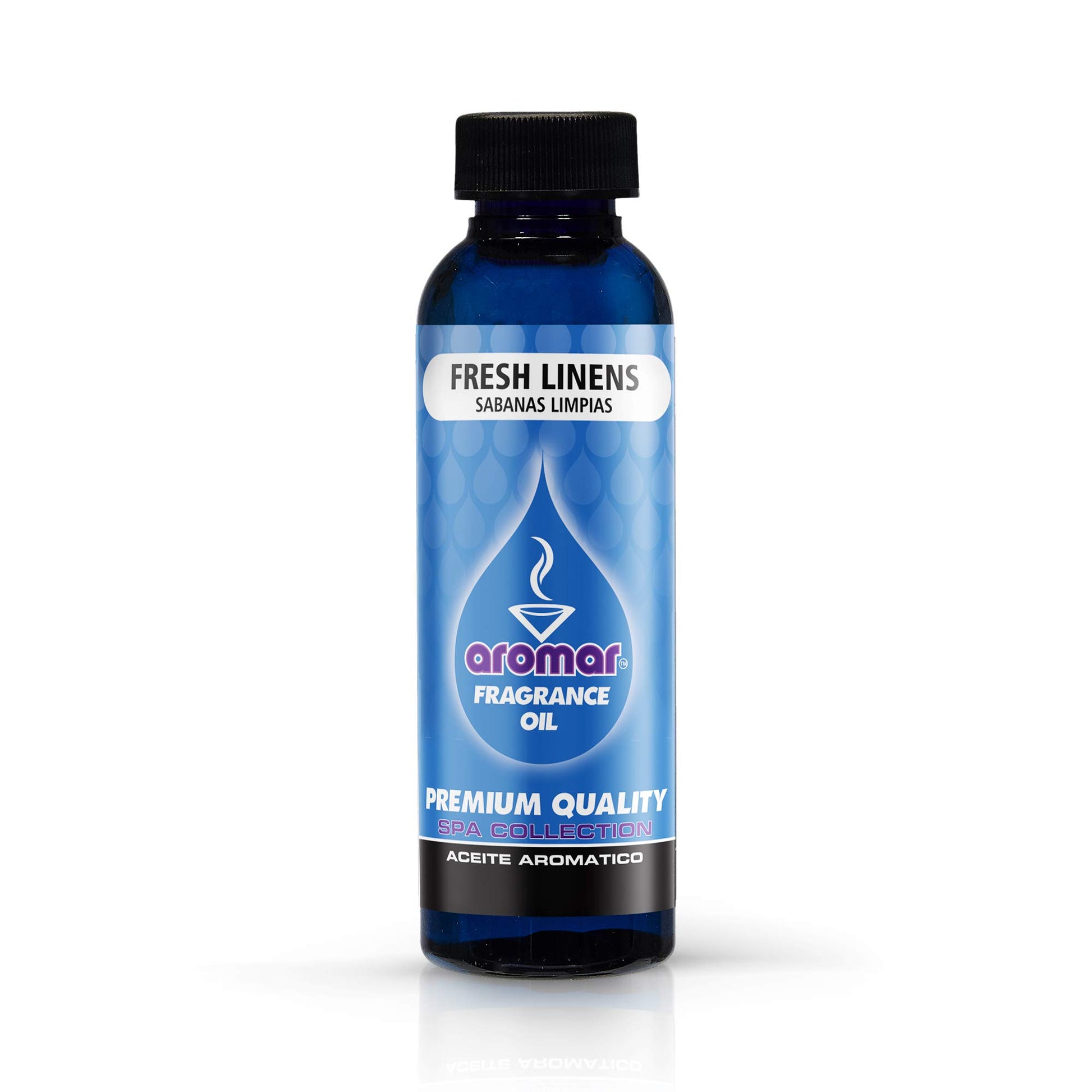 Aromar Premium Fragrance Oil, Pack Of 3 Fresh Linen 2Oz. Bottles.