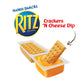 Handi-Snacks RITZ Crackers N Cheesy Dip Snack Packs, 20 Snack Packs