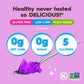 Simply Desserts Sugar-Free Black Cherry Jel, 6-Pack - Vegan Dessert, Keto Snacks, Diabetic Friendly & Kosher, 1.7 Oz Ea