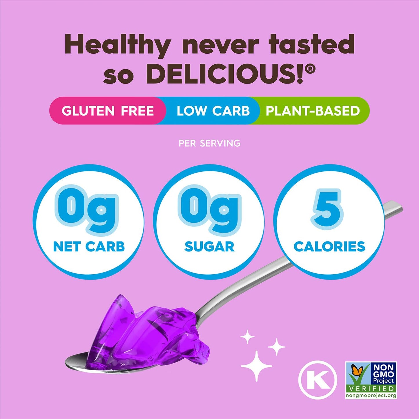 Simply Desserts Sugar-Free Black Cherry Jel, 6-Pack - Vegan Dessert, Keto Snacks, Diabetic Friendly & Kosher, 1.7 Oz Ea