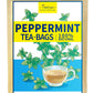 TeeLux Peppermint Tea Bags, Caffeine Free Herbal Tea, Refreshing Mint, 100 Count