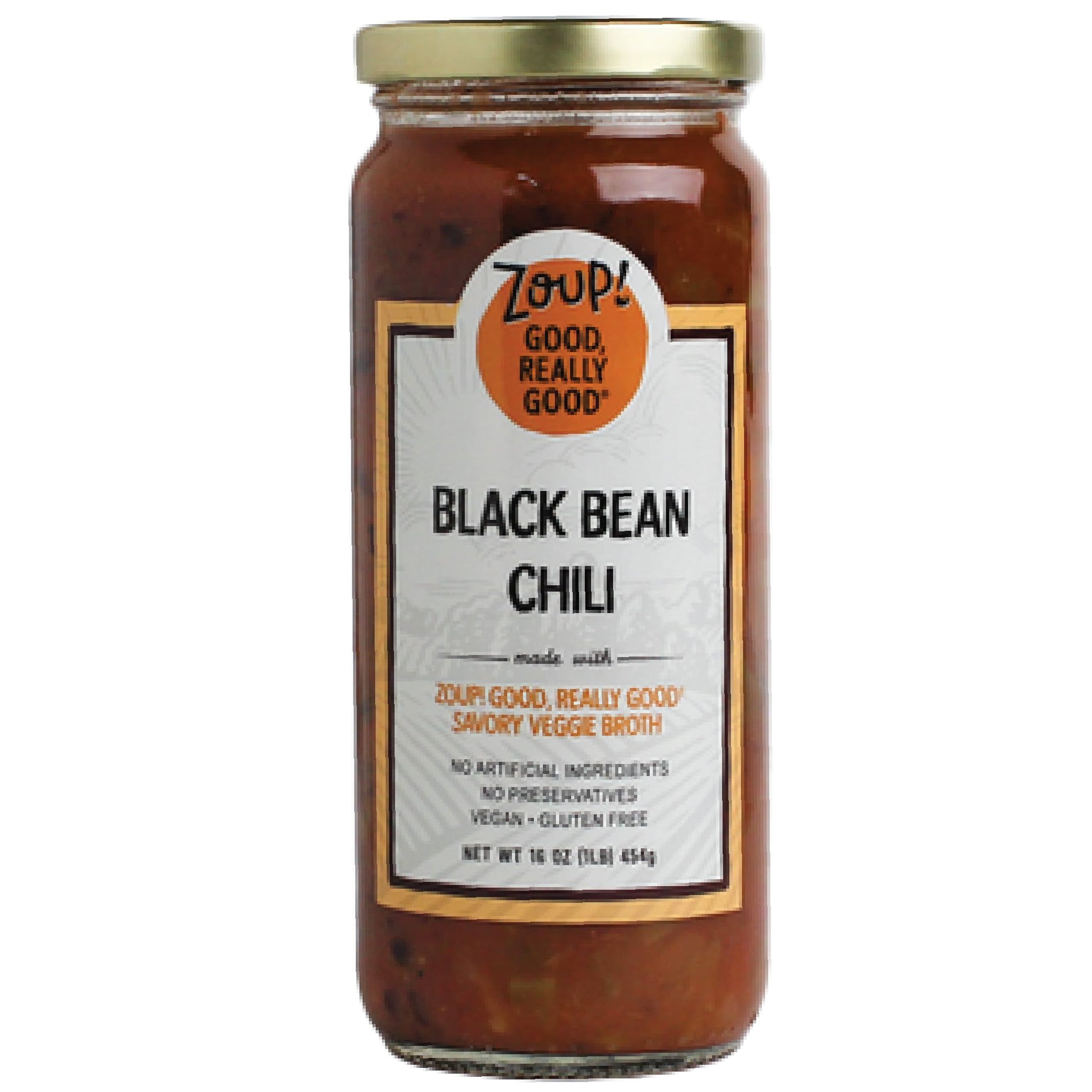 Black Bean Chili by Zoup! Good, Really Good - No Artificial Ingredients, No Preservatives, Vegan, Gluten Free Black Bean Chili, 