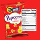 Wise Snacks Popcorn, Hot Cheese, 5 Ounce, Gluten Free, Whole Grain, Air Popped - No Preservatives, Perfect For On-The-Go Crunchy   (10 Count)