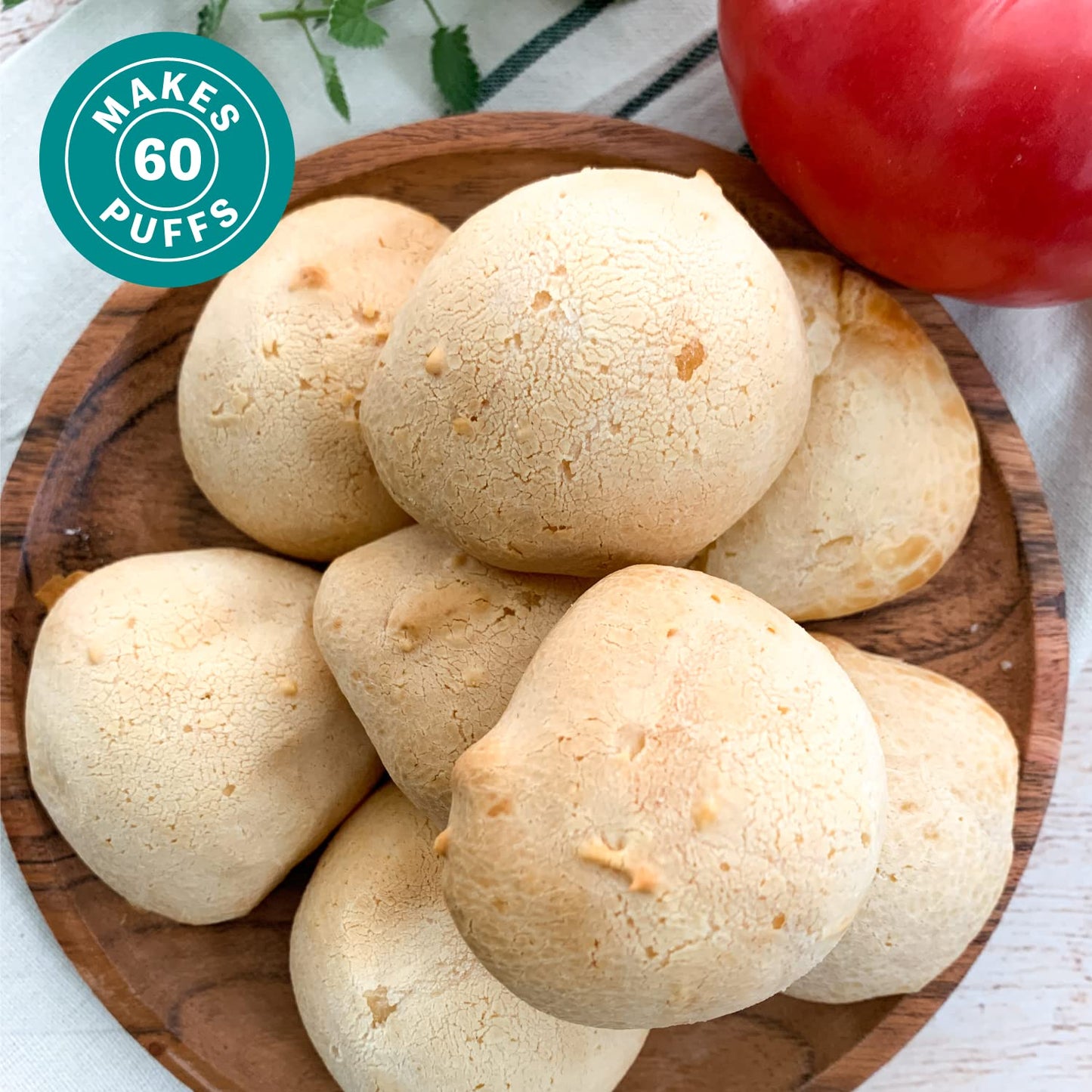 Judee'S Brazilian Cheese Bread Mix 2.5 Lb - Non-Gmo And Just Add Water- Great For Preparing In Advance And Making Fresh - Gluten