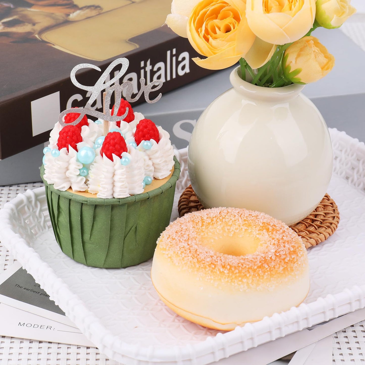 Sprinkles For Cake Decorating, 11Oz 6 Sizes Blue Pearl Sprinkles For Cake Cupcake Ice Cream Donuts Cookie Baking Toppings