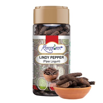 Ramaroma (?????? (Pipili),Lindy Pepper Whole (Long Pepper, Piper Longum, Pipli) 4Oz (113G) ~ All Natural | Gluten Friendly | Non