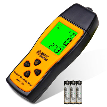 Lunarlipes Carbon Monoxide Detectors, Portable Co Detector With Temperature Sensor & Lcd Backlight Screen, Handheld Carbon Monox
