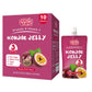 Volo Vero Konjac Jelly Squeeze Pouch Passion Fruit Flavor, Low Calories (3 Kcal), 10 Packs, Gluten Free & Vegan, 0 Sugar, Keto, Low Carb, Drinkable Vitamin C Healthy Snacks, Holiday Gifts