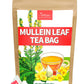 TeeLux Mullein Leaf Tea Bags, Caffeine Free, 30 Count, Biodegradable Corn Fiber Pyramid Bags