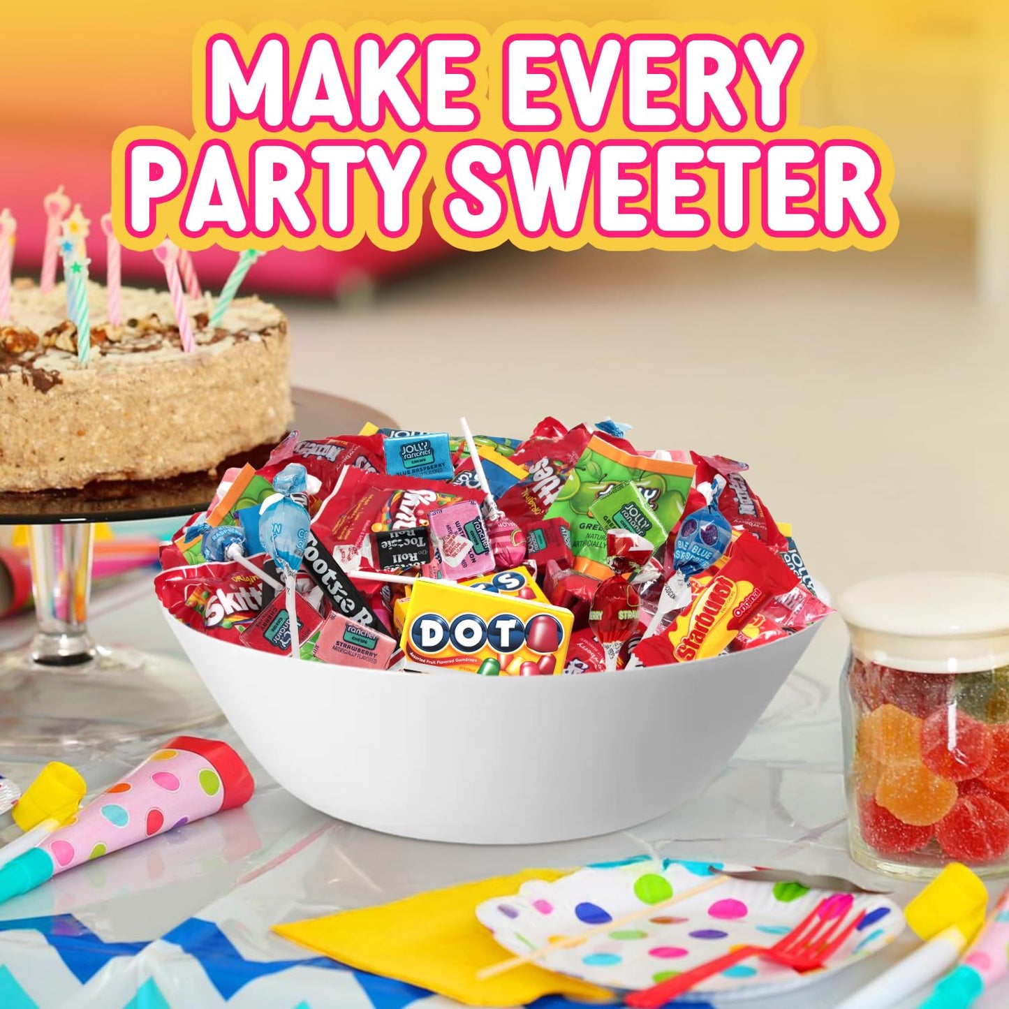 Assorted Candy Variety Pack Mix - 2 LB Bulk Bag Also Good for Piatas  Goodie Bags  Party Favors & Buffets