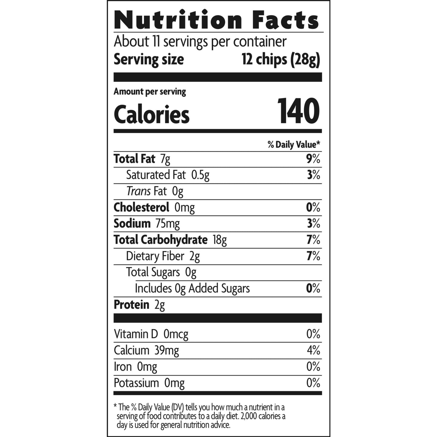 Que Pasa Organic Yellow Corn Tortilla Chips, 11 oz (Pack of 1), Gluten Free, Non-GMO, by Natures Path