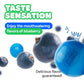 Global Gumball Gumballs - Blueberry Flavor - 1 Inch - 2 Lb Blue Gumballs for Gumball Machines