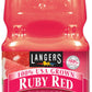 Langers Juice Cocktail  Ruby Red Gfruit  64 Ounce (Pack of 8)  Packaging May Vary