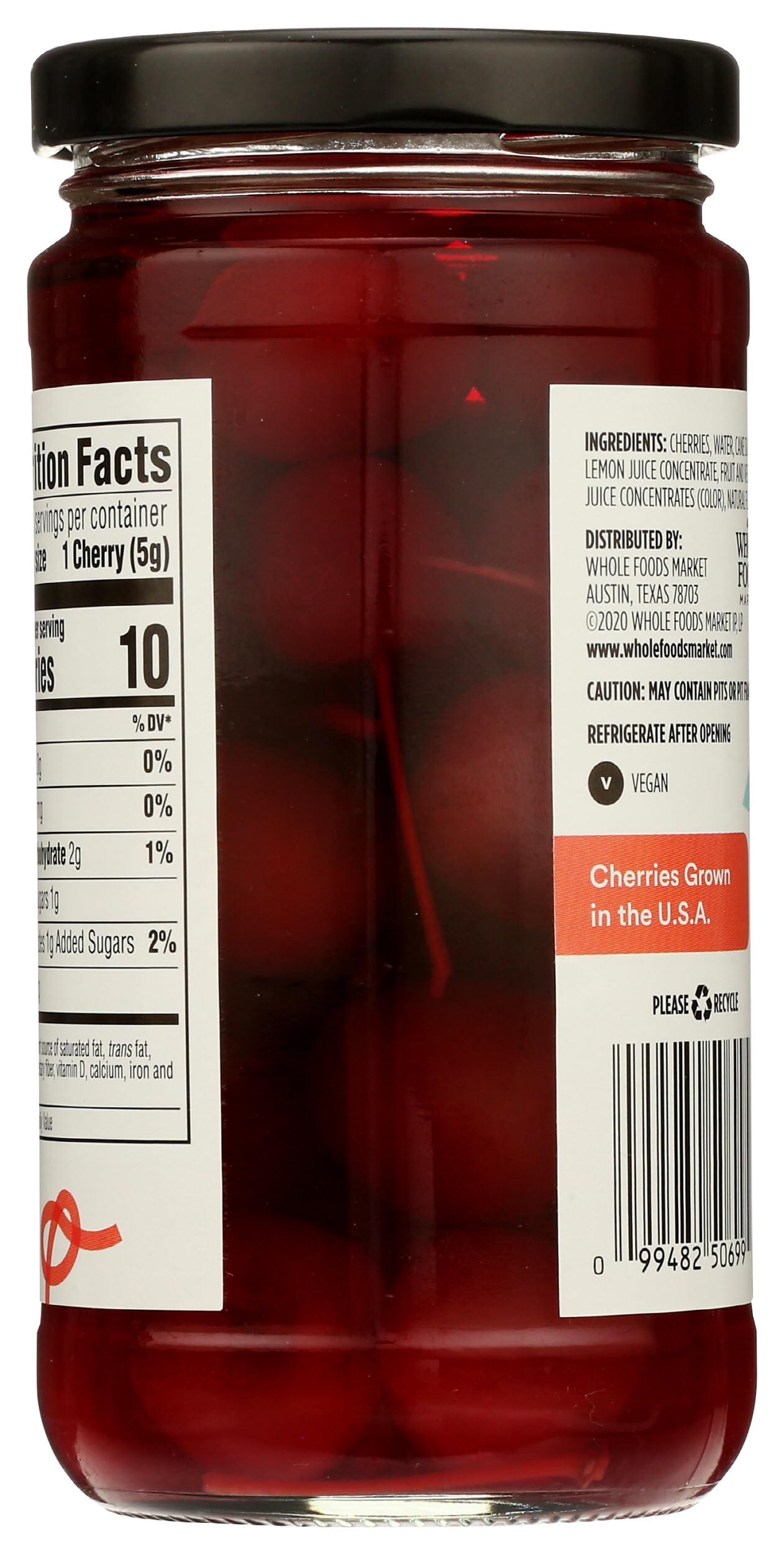 365 By Whole Foods Market, Maraschino Cherries, 13.5 Ounce