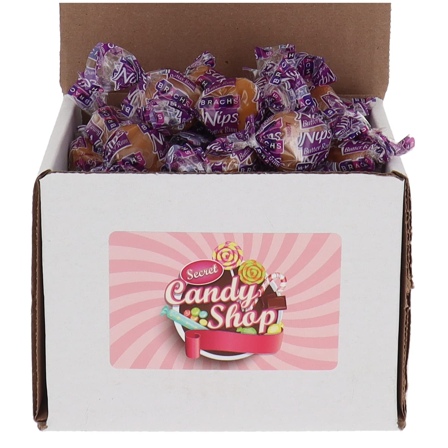 Nips Hard Candy Bulk In Box (Butter, Pack Of 50)