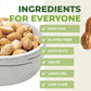 Beyond Nature Dry Roasted Peanuts - Unsalted 2 Pound (32 oz) Vacuum Sealed Non GMO, No Oil & No Salt, Low Carb, Keto Friendly &