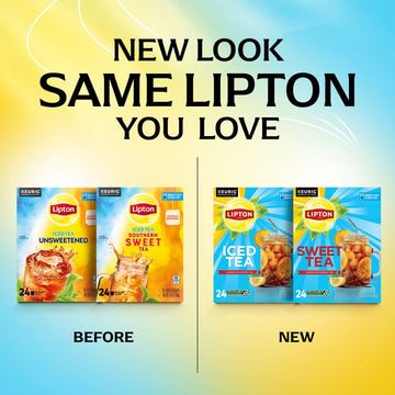 Lipton Iced Tea K-Cups, Southern Sweet Black Tea, 24 K-Cup Pods