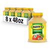 Mott'S Applesauce, 48 Oz Jar (Pack Of 8), No Artificial Flavors, Good Source Of Vitamin C, Nutritious Option For The Whole Famil
