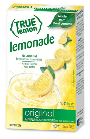 True Lemon Original Lemonade, 10 count - 6 Pack