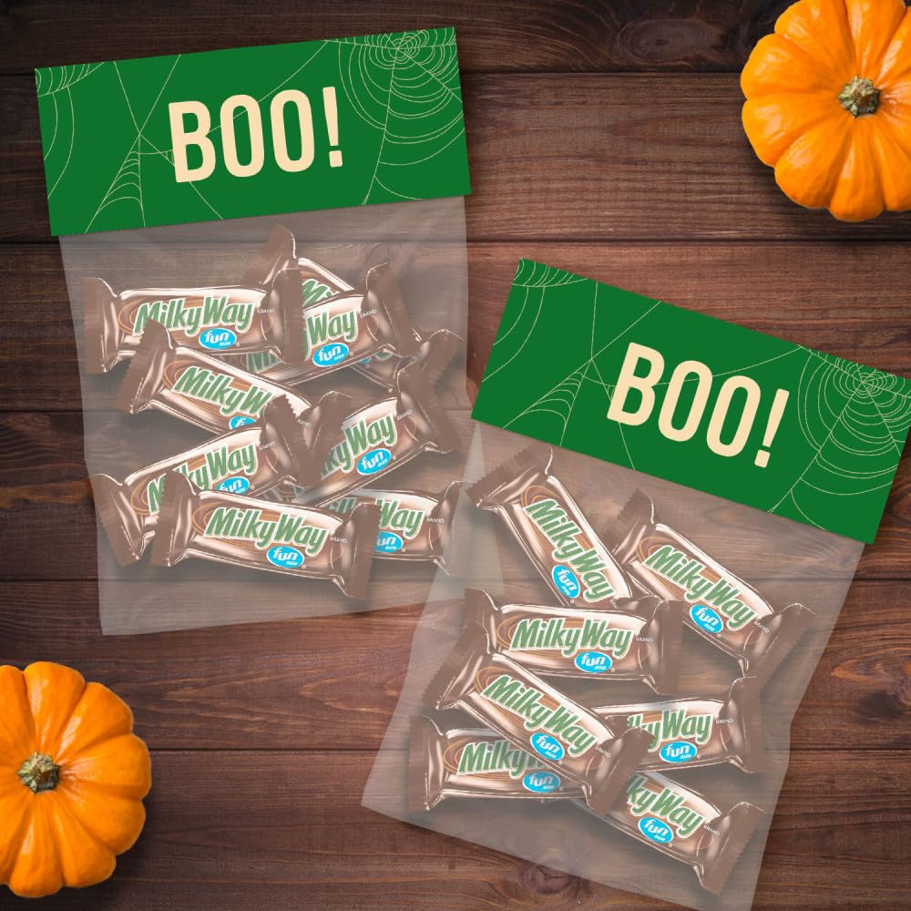 MILKY WAY Fun Size Milk Chocolate Halloween Candy Bars, 10.65 oz Bag
