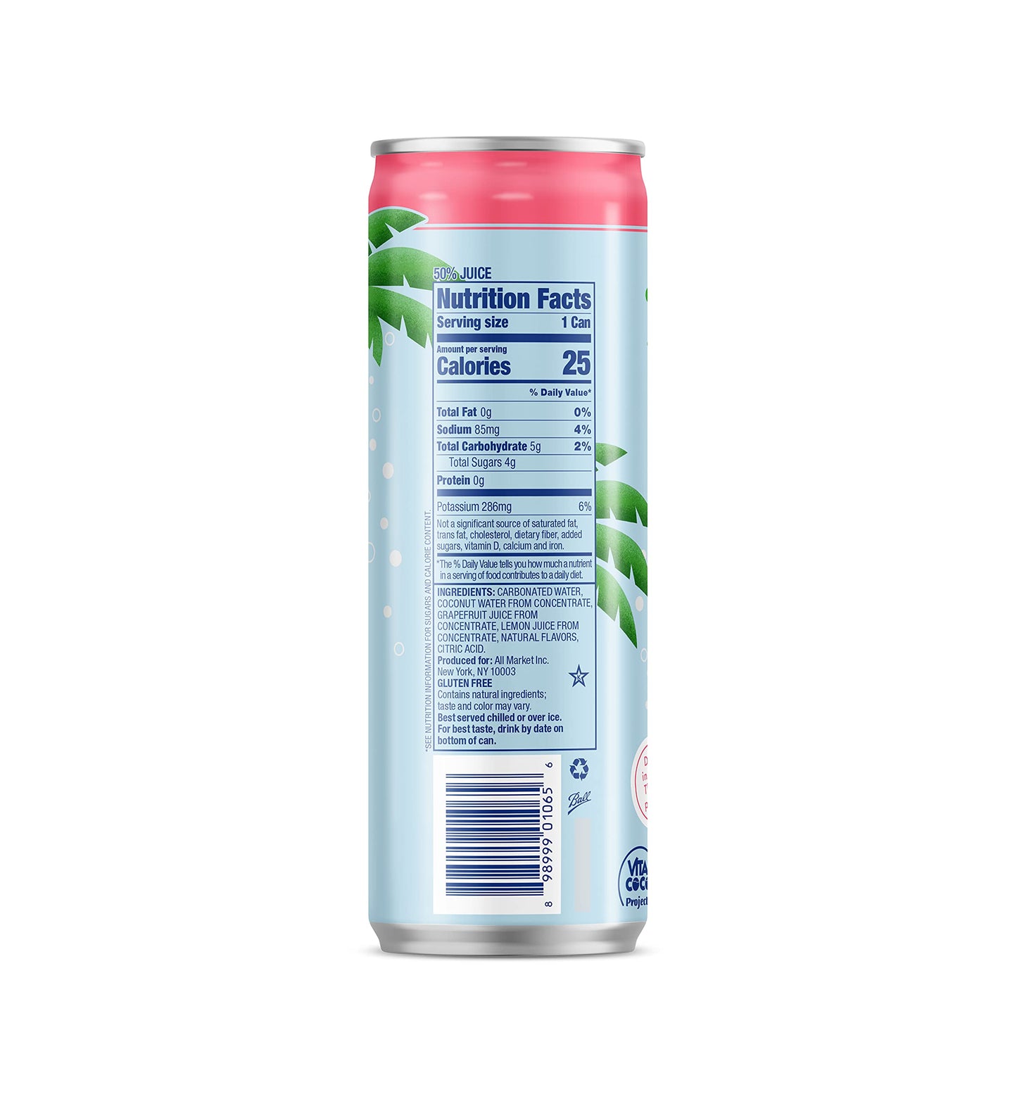 V Coco Cnt Wt Sp Spk Gft ( 12 X 12 Oz   )