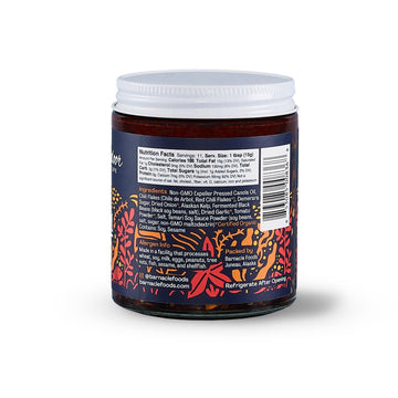 Barnacle Foods Kelp Chili Crisp, 6 Oz. - Medium Spice - Made In Alaska - Crunchy & Flavorful Chili Crisp With Onion, Garlic & Ch