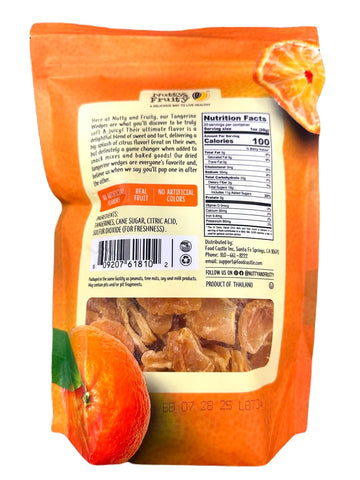 Generic Nutty And Fruity Dried Tangerines, Soft & Juicy 20Oz (Pack Of 1)