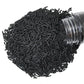 Homankit Black Jimmies Sprinkles Edible Sprinkle Candy Soft Jimmies Toppings for Ice Cream, Cupcake, Cake, Cookie, Dessert Decor