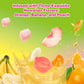 Amos Peelerz Assorted Peelable Gummy - Tropical Peeling Candy Variety Pack | Banana  Orange & Peach | 24 Individual Packs (608g) | Fun  Chewy & Shareable Treat