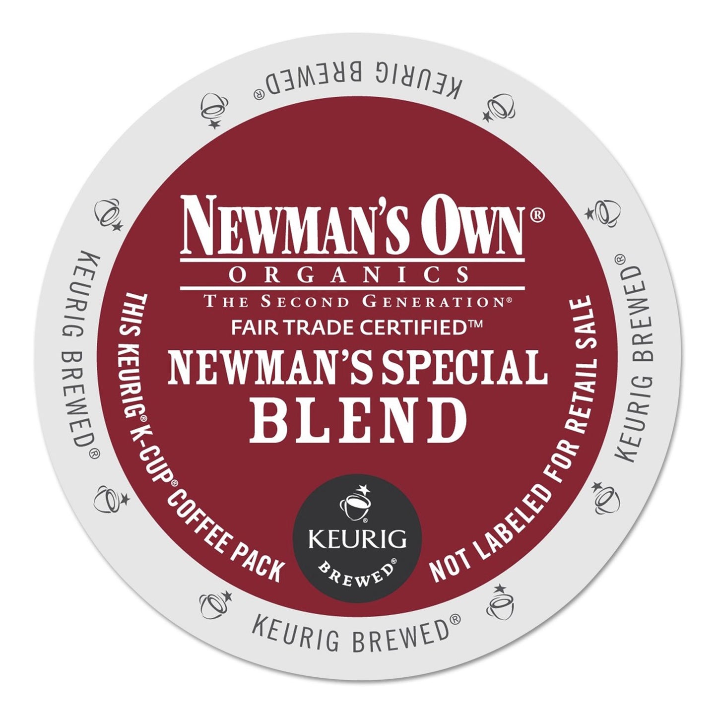 Newmans Own Organics K-Cup Portion Pack, Special Blend, Pack of 96, Coffee, Model SYNCHKG032536