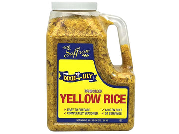 Dixie Lily Enriched Parboiled Yellow Rice Dinner, 3.5 Pound