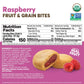 Olyra Organic Raspberry Fruit Snacks, Vegan, Low Sugar, High Fiber, Pack of 12