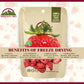 Himalayan Chef Freeze-Dried Strawberry 10G | Organic Drieds Fruit Snacks, Healthy Fruits Snack For Kids & Adults, Freeze-Dried F