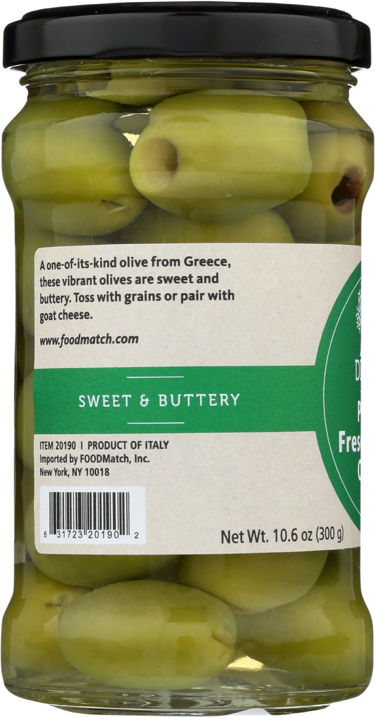 Divina - Olives Pitted Frescatrano - Case of 6 - 4.9 OZ (6x4.9 OZ)