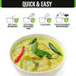Eastern Blue Thai Curry Paste - Thai Green Curry Paste 8 Oz | Ready To Eat Authentic Thai Curry Sauce For Tasty Dishes And Curri