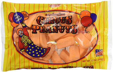 Melster Candies - Classic Marshmallow Circus Peanut Candies - Fat Free, Iconic And Nostalgic Sweet Treat - 11 Oz. Bags - 3 Pack