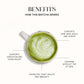 KROMA. Beauty Matcha Latte Powder, Collagen Ceremonial Grade, 7.18 Oz, 24 Servings, with Ginger & Turmeric, Adaptogenic Mushrooms