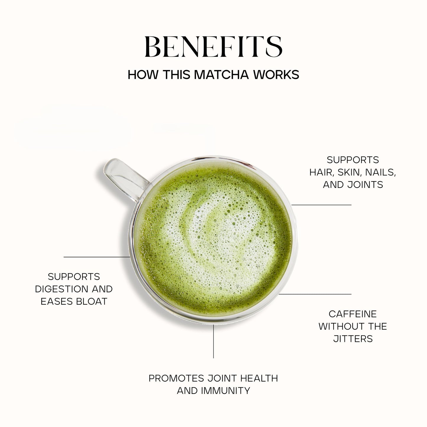 KROMA. Beauty Matcha Latte Powder, Collagen Ceremonial Grade, 7.18 Oz, 24 Servings, with Ginger & Turmeric, Adaptogenic Mushrooms