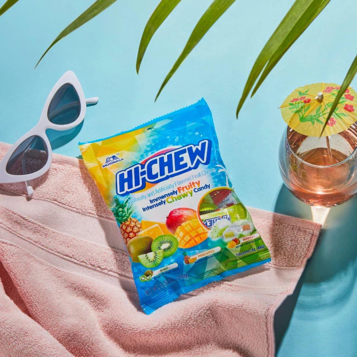 UNHAS ASIAN SNACK BOX Hi Chew Candy Variety Pack - Fantasy Mix & Berry Mix, Fruity Chewy Japanese Candy, 2 Flavors