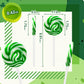 32 Pack Twist & Swirl Lollipops Suckers Individually Wrapped Bulk, St. Patrick'S Day Candy Suckers, Green & White Swirl Lollipop