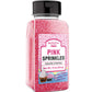 Unpretentious Pink Sprinkles, Perfect For Festivities, Multi-Use Shaker Bottle, Dessert Decorating