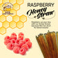 R.U.S. Candy Honey Sticks - 25 Pack Single Serve Natural Flavor - Raspberry